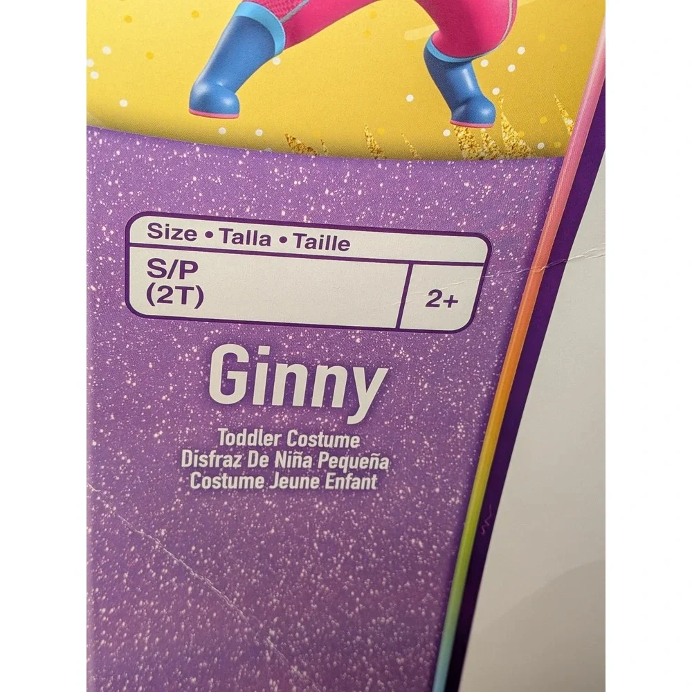 Disney‎ Super Kitties Ginny Toddler Costume 2T Pink Cat Ears Hooded Jumpsuit NWT - Picture 4 of 6